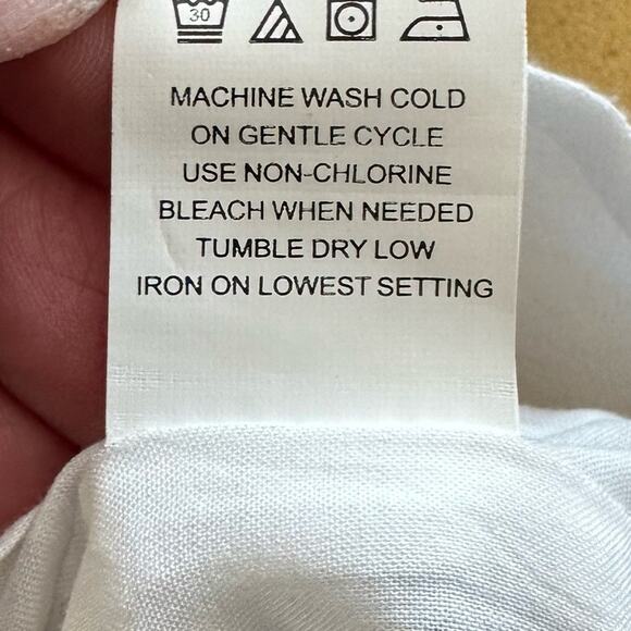 Lottie Moss Romper Floral Embroidered Off Shoulder Long Sleeve White Blue XS NWT - Picture 14 of 14